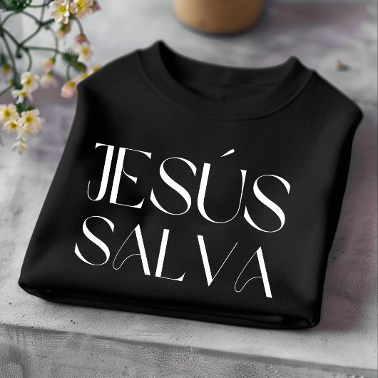 Jesús Salva Christelijk Spaans T-shirt