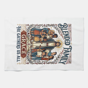 Jesus Samengestelde Familie Stepfamily T-shirt Chr Theedoek