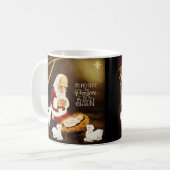 Jesus Santa Reden voor het Seizoen Kerstmis Koffiemok (Voorkant links)