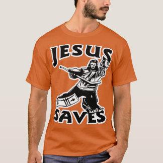 JESUS SAVES 22 T-SHIRT