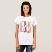 Jesus Saves altijd Inspirerend T-shirt Design (Voorkant volledig)