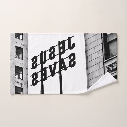 JESUS SAVES Bath Towel set Bad Handdoek (Handdoek)