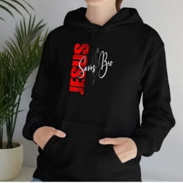 JESUS SAVES BRO HOODIE