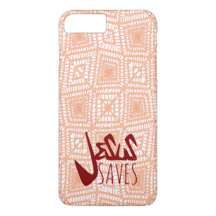 Jesus Saves iPhone 8/7 Plus Hoesje