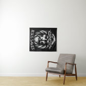 Jesus Saves - Christelijke kunst Wandkleed (In Situ (horizontaal))