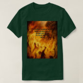 JESUS SAVES FROM HELL Graphic T-shirt (Design voorkant)