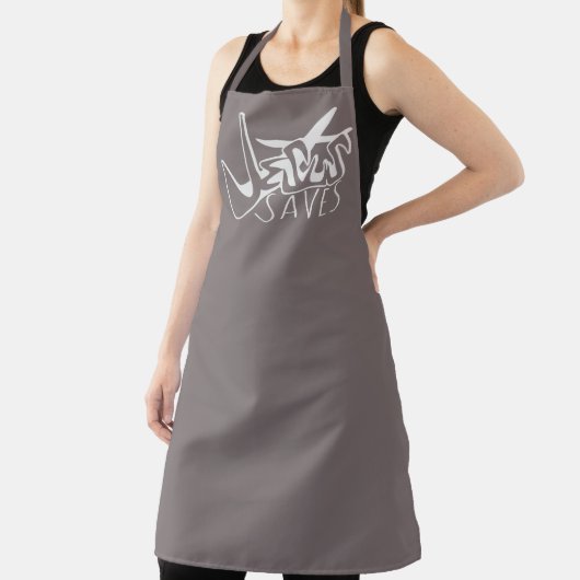 JESUS SAVES GRAFFITI CHRISTELIJK SCHORT (Insitu)