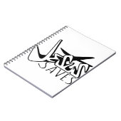 JESUS SAVES GRAFFITI NOTITIEBOEK (Linkerzijde)