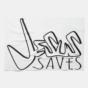 JESUS SAVES GRAFFITI THEEDOEK
