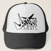 JESUS SAVES GRAFFITI TRUCKER PET (Voorkant)