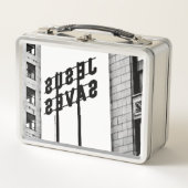 JESUS SAVES Lunch Box (Voorkant)