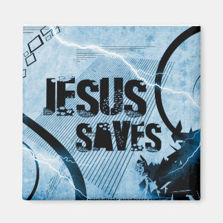 Jesus Saves Magnet