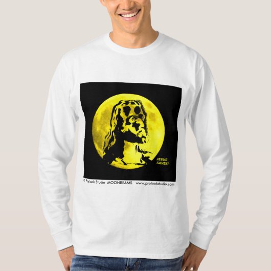JESUS SAVES MOONBEAM T-SHIRT (Voorkant)