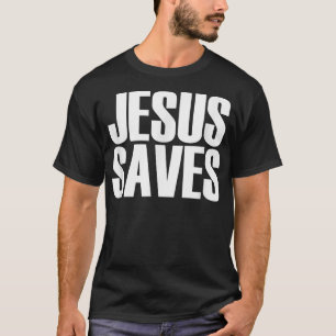 Jesus Saves - Popular Christelijk Faith Quote T-sh T-shirt