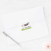 JESUS SAVES! RONDE STICKER (Envelop)