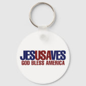 Jesus Saves Sleutelhanger (Voorkant)