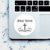 Jesus Saves Sticker