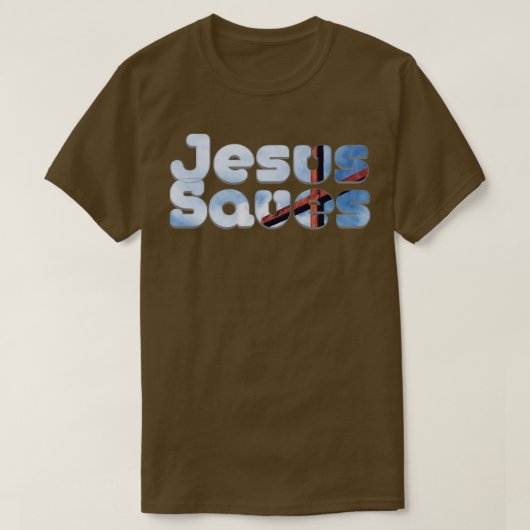 Jesus Saves T-shirt (Design voorkant)
