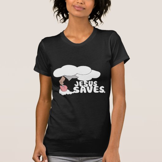 JESUS SAVES T-SHIRT (Voorkant)