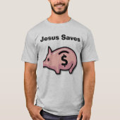 Jesus Saves T-shirt (Voorkant)