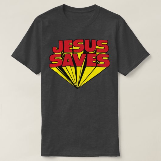JESUS SAVES T-SHIRT (Design voorkant)