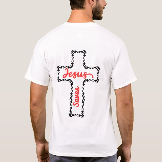 Jesus Saves T-shirt (Achterkant)