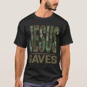 Jesus Saves T-shirt (Voorkant)
