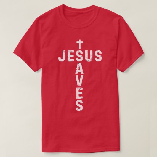 Jesus Saves T-shirt (Design voorkant)