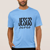 JESUS SAVES T-SHIRT (Voorkant)
