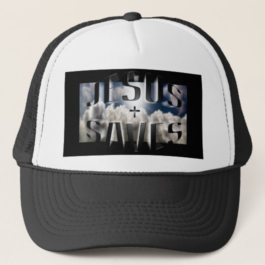 Jesus Saves Trucker Pet (Voorkant)