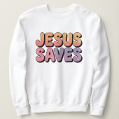 Jesus saves trui (Design voorkant)