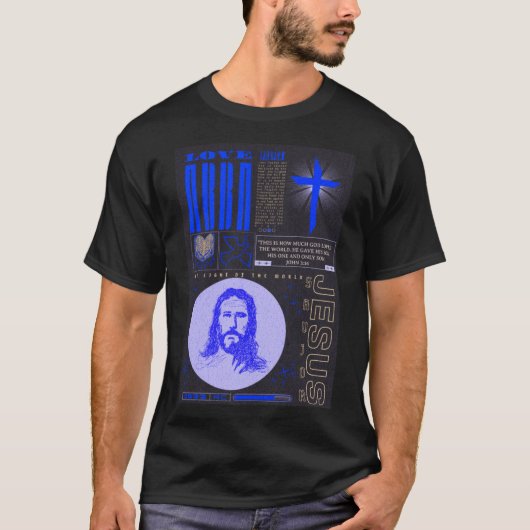 Jesus-Savior-Abba T-shirt (Voorkant)