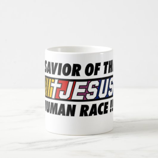 Jesus_Savior of Human Race Koffiemok (Center)
