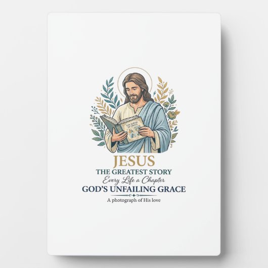 Jesus scrapbooking herinnering bewaren Moeder Vint Fotoplaat (voorkant)