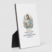 Jesus scrapbooking herinnering bewaren Moeder Vint Fotoplaat (Zijkant)