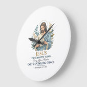 Jesus scrapbooking herinnering bewaren Moeder vint Grote Klok (Hoek)
