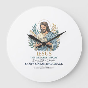Jesus scrapbooking herinnering bewaren Moeder vint Grote Klok