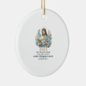 Jesus scrapbooking herinnering bewaren Moeder Vint Keramisch Ornament (Rechts)