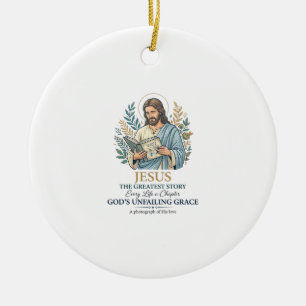 Jesus scrapbooking herinnering bewaren Moeder Vint Keramisch Ornament