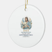 Jesus scrapbooking herinnering bewaren Moeder Vint Keramisch Ornament (Links)
