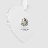 Jesus scrapbooking herinnering bewaren Moeder Vint Ornament (voorkant)