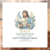 Jesus scrapbooking herinnering bewaren Moeder Vint Raamsticker (Vel 2)