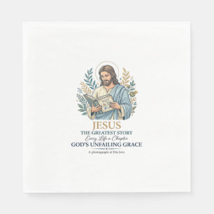 Jesus scrapbooking herinnering bewaren Moeder Vint Servet