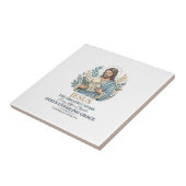 Jesus scrapbooking herinnering bewaren Moeder Vint Tegeltje (Zijkant)