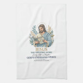 Jesus scrapbooking herinnering bewaren Moeder vint Theedoek (Verticaal)