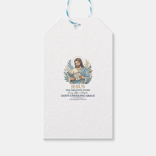 Jesus scrapbooking herinneringen bewaren Moeder Vi Cadeaulabel (Voorkant)