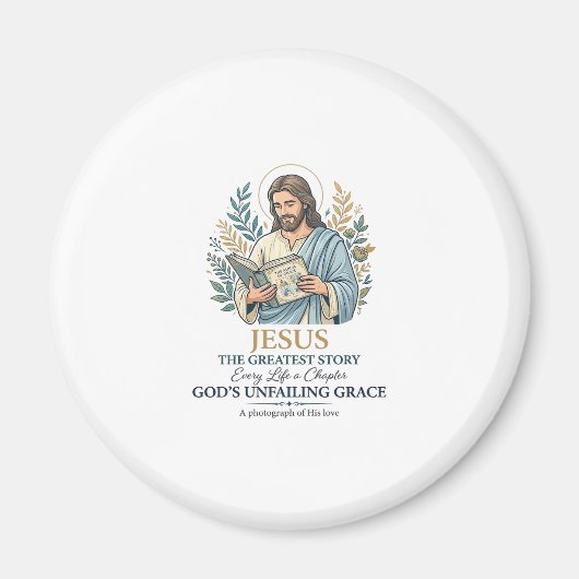 Jesus Scrapbooking Herinneringen Bewaren Moeder Vi Magneet (Voorkant)