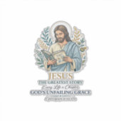 Jesus scrapbooking herinneringen bewaren Moeder Vi Sticker (Voorkant)