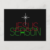 Jesus Season Briefkaart (Voorkant)