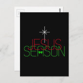 Jesus Season Briefkaart (Voorkant / Achterkant)